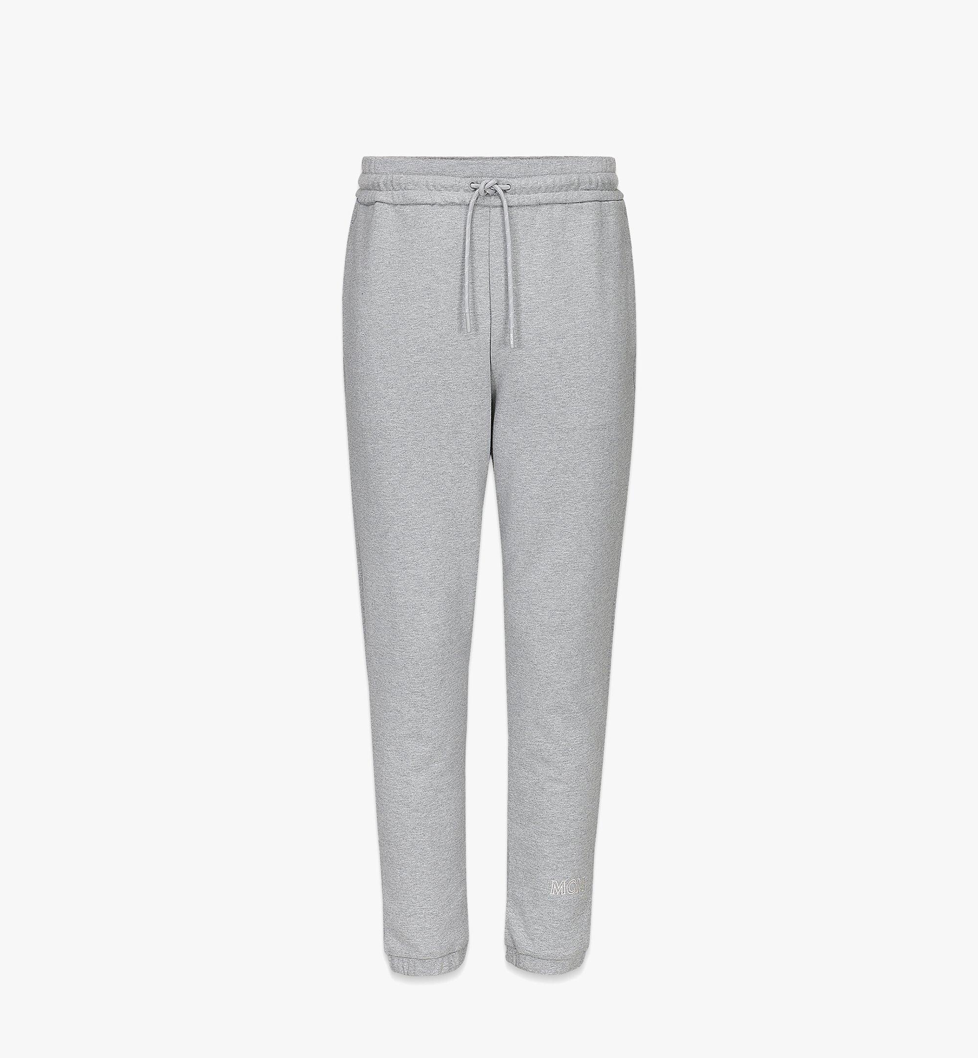 Men’s MCM Essentials Logo Track Pants in Organic Cotton 1